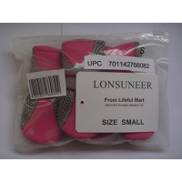 Lonsuneer Puppy Daily Soft Sole Nonslip Mesh Boots, with 2 Long and Safe Reflective Straps, Breathable and Cool, Inner Width 1.6 Inch, Set of 4, Color Pink