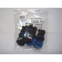 Lonsuneer Dog Boots Breathable and Protect Paws with Soft Nonslip Soles Blue Color Size XS - Inner Sole Width 1.97 Inch