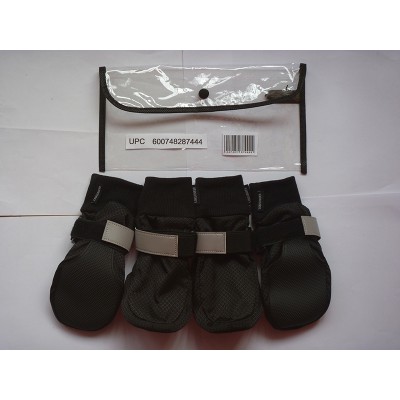 LONSUNEER Paw Protector Dog Boots Soft Sole Nonslip and Reflective Set of 4