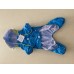 LONSUNEER Small Dog Raincoat 4 - Legged with Leash Hole (Small)